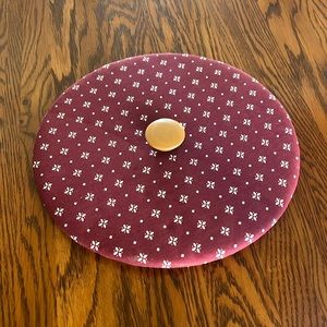 Longaberger large apple padded lid
